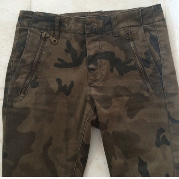 Zara camo Moro pants size 2 fits like 0 - Picture 3 of 5